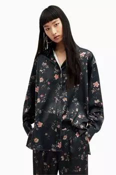Рубашка Allsaints Louisa Tanana All Saints, черный