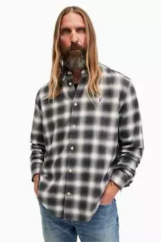 Рубашка Allsaints Malpaso с длинными рукавами All Saints, бежевый