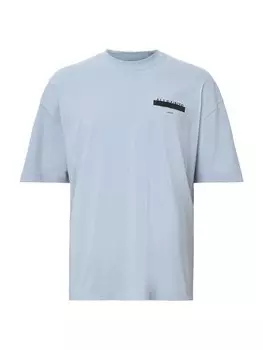 Рубашка AllSaints REDACT, светло-синий