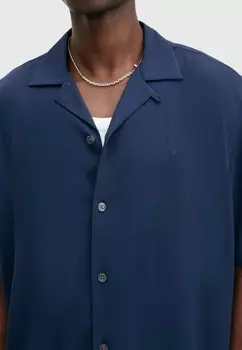 Рубашка AllSaints, синий