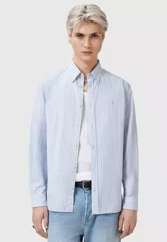 Рубашка AllSaints, синий