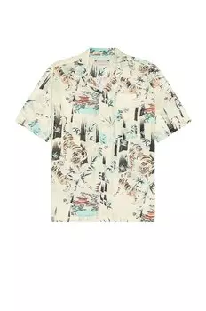 Рубашка ALLSAINTS Tagise Cotton, цвет Cala White