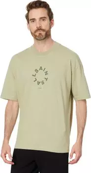 Рубашка AllSaints Tierra Short Sleeve Crew, цвет Herb Green
