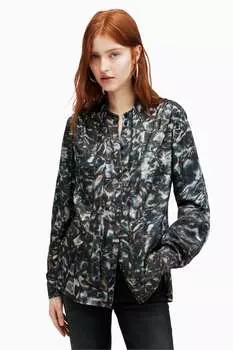 Рубашка Allsaints Toni Caladesi All Saints, синий