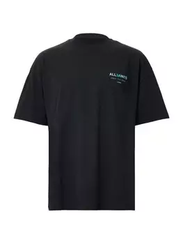 Рубашка AllSaints Underground, черный