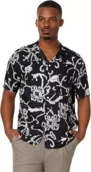 Рубашка AllSaints Webs ss Shirt, черный