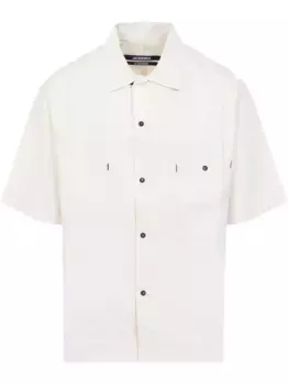 Рубашка Aloe JACQUEMUS, нейтральный