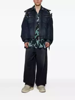 Рубашка Aloha Maison Mihara Yasuhiro, черный