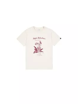 Рубашка ALPHA INDUSTRIES Alpha Hawaii, белый