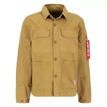 Рубашка Alpha Industries Color Block, зеленый