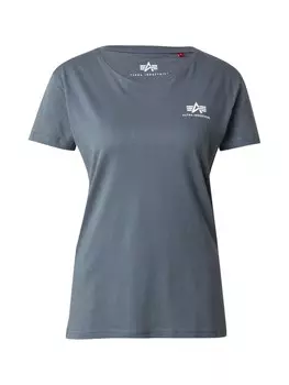 Рубашка ALPHA INDUSTRIES, дымно-синий