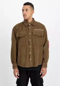 Рубашка Alpha Industries, коричневый
