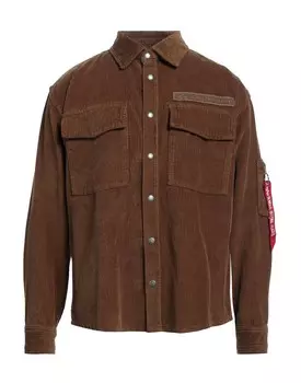 Рубашка Alpha Industries, коричневый
