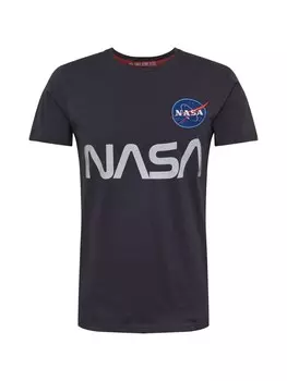Рубашка ALPHA INDUSTRIES NASA, цвет Navy/Dark blue