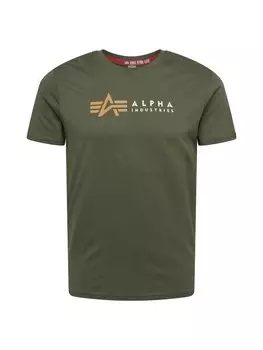 Рубашка ALPHA INDUSTRIES, оливковый
