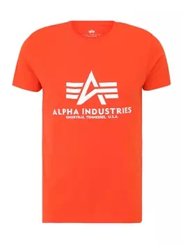 Рубашка ALPHA INDUSTRIES, оранжевый