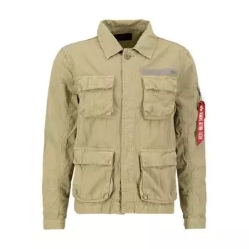 Рубашка Alpha Industries Ripstop Cargo, зеленый