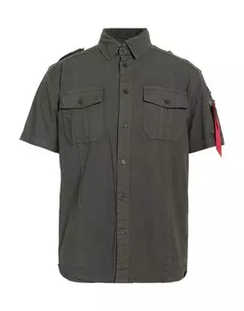 Рубашка Alpha Industries, серый