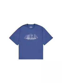 Рубашка ALPHA INDUSTRIES Studio Edition Vibe, темно-фиолетовый