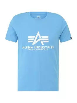 Рубашка ALPHA INDUSTRIES, светло-синий
