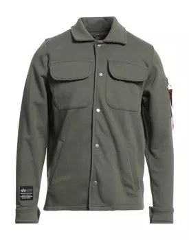 Рубашка Alpha Industries, зеленый