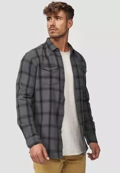 Рубашка ALTIN INDICODE JEANS, антрацит