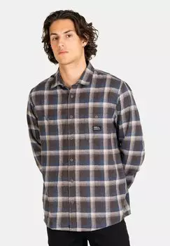 Рубашка ALVAR CHECK Reell, цвет blue white brown