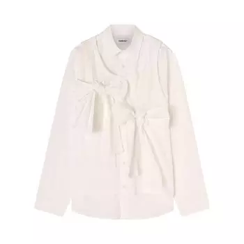 Рубашка Ambush Ribbon Shirt, белый