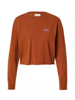 Рубашка AMERICAN VINTAGE PYMAZ, коричневый