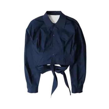 Рубашка Ami Wrap 'Nautic Blue', синий