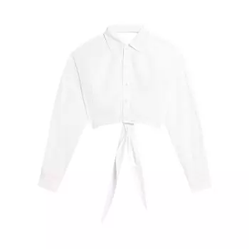 Рубашка Ami Wraparound 'White', белый