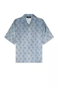 Рубашка Amiri Gradient Bowling, синий