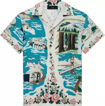 Рубашка Amiri Hawaiian Bowling Shirt 'Multicolor', разноцветный