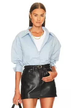 Рубашка ANINE BING Mika, синий