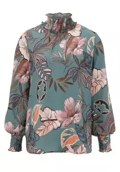 Рубашка Aniston CASUAL Blouse, зеленый