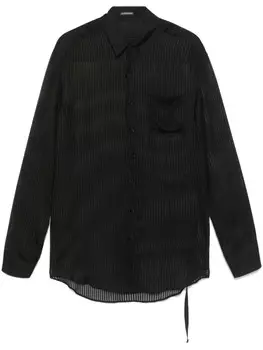 Рубашка Ann Demeulemeester Mark, черный