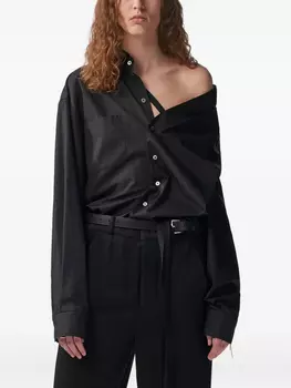 Рубашка Ann Demeulemeester Nelly, черный