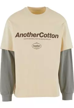 Рубашка Another Cotton Lab, бежевый