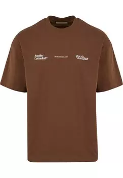 Рубашка Another Cotton Lab, коричневый