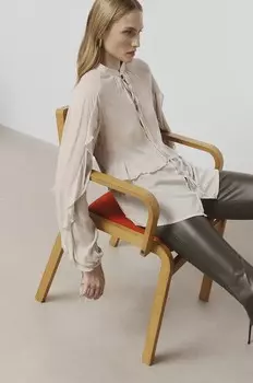 Рубашка Answear Lab, бежевый