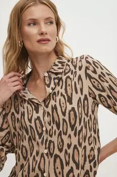 Рубашка Answear Lab, бежевый