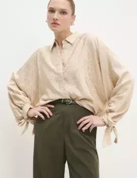 Рубашка Answear Lab, бежевый