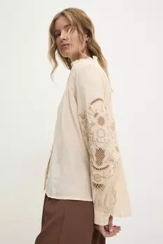 Рубашка Answear.Lab, бежевый