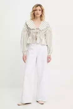 Рубашка Answear.Lab, бежевый