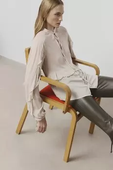 Рубашка Answear.Lab, бежевый
