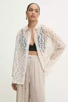 Рубашка Answear.Lab, бежевый