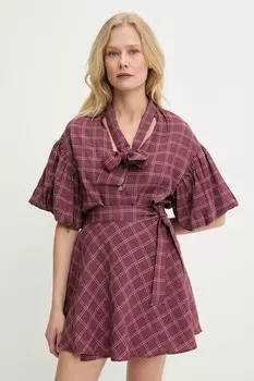 Рубашка Answear.Lab, бордовый