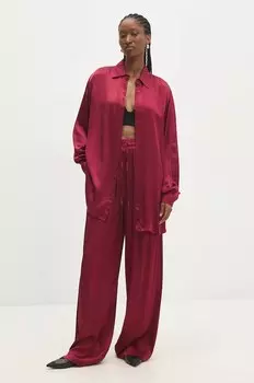 Рубашка Answear.Lab, бордовый