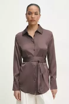 Рубашка Answear.Lab, коричневый