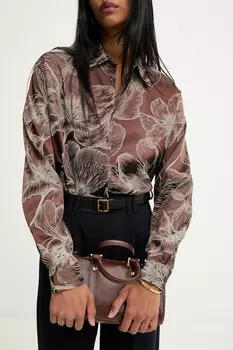 Рубашка Answear.Lab, коричневый